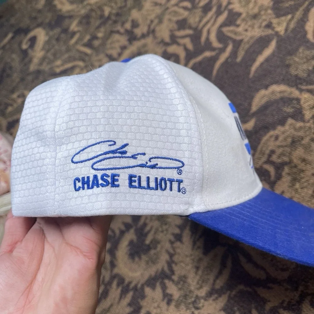 CHASE ELLIOTT NAPA RACING HENDRICK/White & Blue CAP HAT #9 Know How